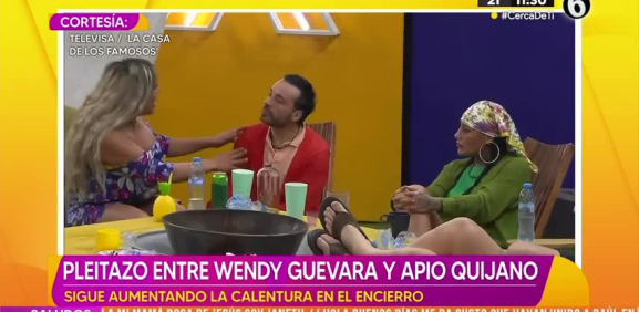 Wendy Guevara Y Apio Quijano Tienen Tremendo Encontronazo