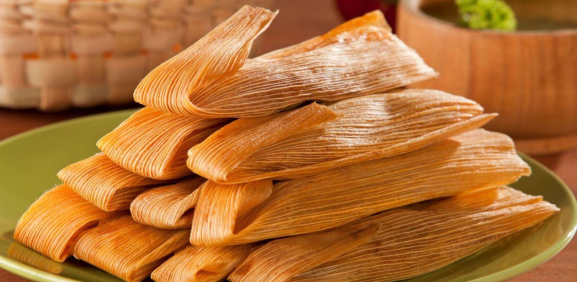 Tamales navideños.