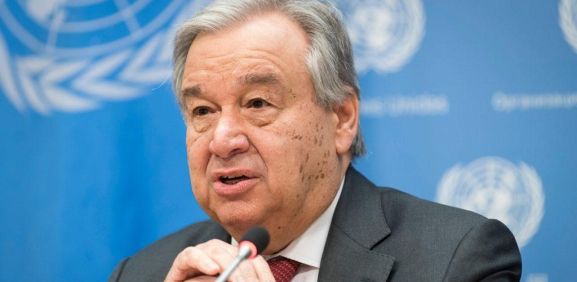António Guterres, secretario general de la Organización de Naciones Unidas (ONU)