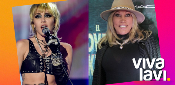 Miley Cyrus se hizo viral en redes sociales tras ser comparada con Laura León por un peculiar atuendo.