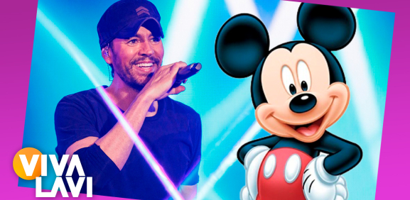 Usuarios en redes sociales hicieron burla de la voz de Enrique Iglesias comparándola con Mickey Mouse.
