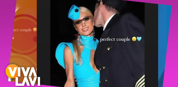 Paris Hilton decidió disfrazarse de Spears en su video "toxic" para su fiesta de Halloween.