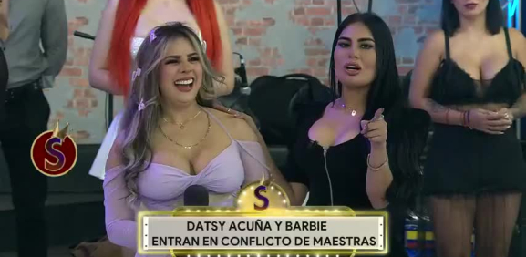 La polémica conductora se enfrenta a todas por amistad a Datsy.