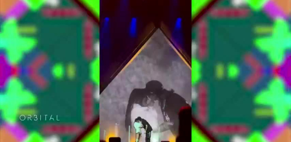 En pleno concierto de Nicki Nicole, llegó 'Peso Pluma' con romántica sorpresa