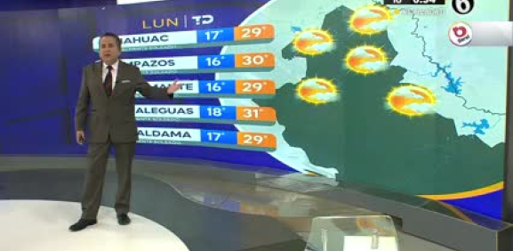 Abimael Salas nos da el pronóstico del tiempo en Monterrey para este lunes 06 de noviembre de 2023.