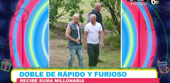 Doble de 'Rapido y Furioso' recibe suma millonaria