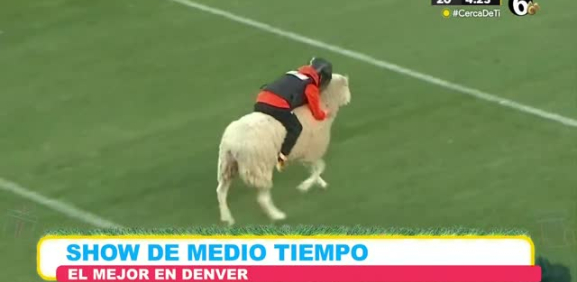 En Denver logran hacer esto en el medio tiempo de este partido.