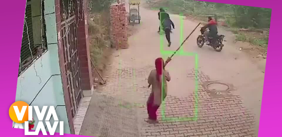 Mujer irrumpe balacera con una escoba y ahuyenta a criminales