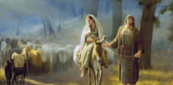 El tema de pedir posada se remonta a que los papás de Jesús fueron migrantes en su época