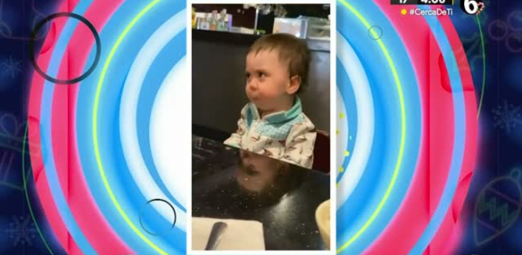 Tierno bebé se hace viral por los gestos que hace al probar este alimento