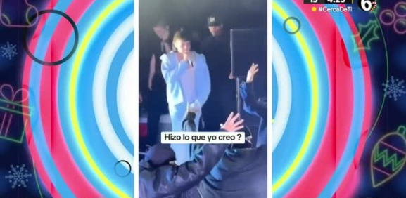 Esta actitud del cantante sorprende a las redes sociales.