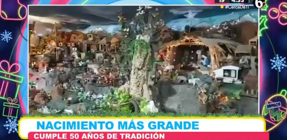 El estado de Hidalgo logra tener el nacimiento más grande y está de fiesta