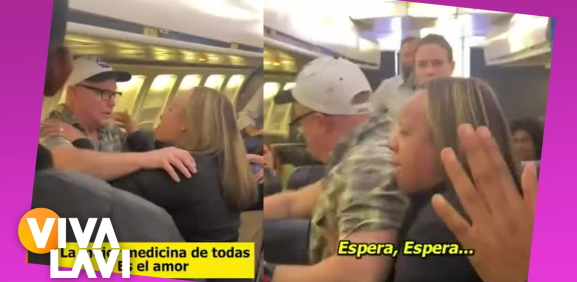 Hombre sufre episodio de alzhéimer en pleno vuelo