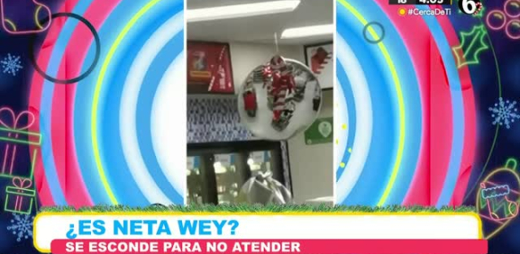 Captan en video este preocupante momento en el cual un cajero se esconde para no atender