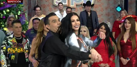 Dice Ruby que así es como se le saluda a la comadre