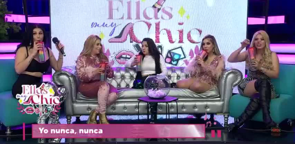 Ruby, Tamara, Datsy y Ludivinita filtran mucha información en el programa