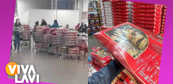 Se arma 'trifulca' por alcanzar rosca de reyes en Costco