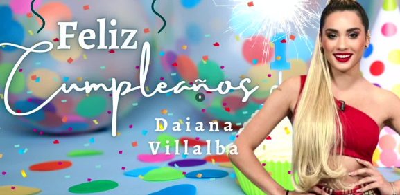 Daiana Villalba recibe sorpresa de cumpleaños