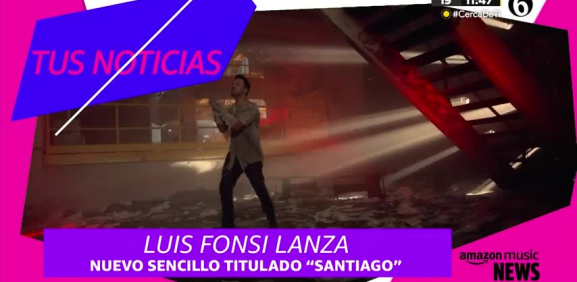 Luis Fonsi estrena su nuevo sencillo "Santiago"