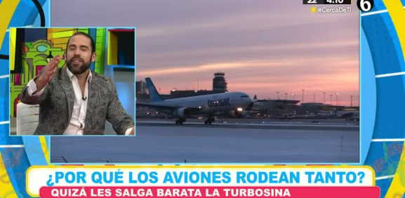 Se explica la manera en como trazan la ruta los aviones