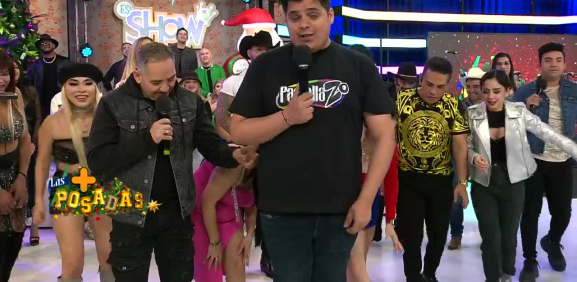 Comprometen a 'Lalo' a preocuparse por su salud y lo pesan para que vea su peso real
