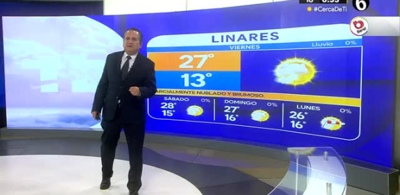 Abimael Salas nos da el pronóstico del tiempo en Monterrey para este viernes 09 de febrero de 2024.