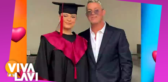 Alejandro Sanz sorprende a su hija en su graduación