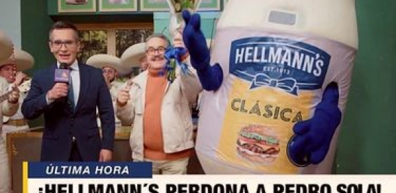 Pedrito Sola repite el épico anuncio de mayonesa Hellmann's en 'Ventaneando' | VIDEO