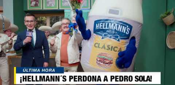 A 17 años de aquel famoso comercial, Pedrito nos enseña que ¡el toque especial está en ponerle…MAYONESA HELLMANN’S®! 