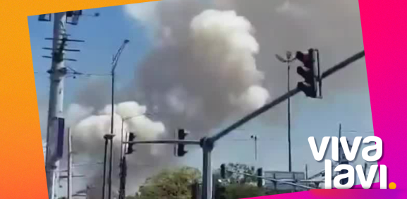 Registran incendio en Xochimilco