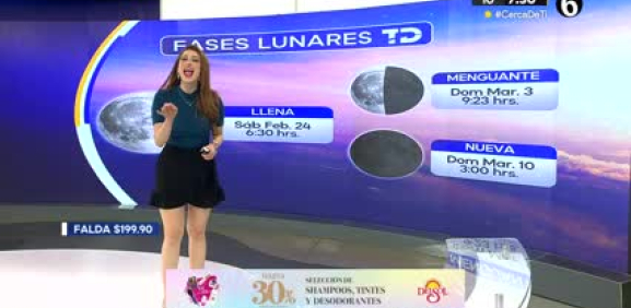 Norma García nos da el pronóstico del tiempo en Monterrey para este viernes 01 de marzo de 2024.