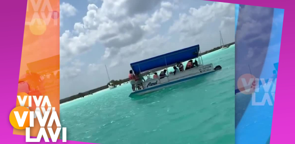 Lancha naufraga como el 'Titanic' con turistas en Bacalar