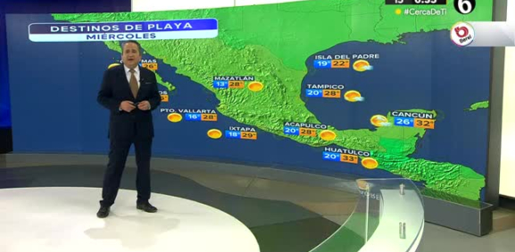 Abimael Salas nos da el pronóstico del tiempo en Monterrey para este miércoles 27 de marzo de 2024.