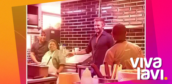 David Beckham es captado en restaurante de Monterrey