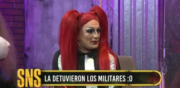 La famosa drag habla de esta triste experiencia con un militar