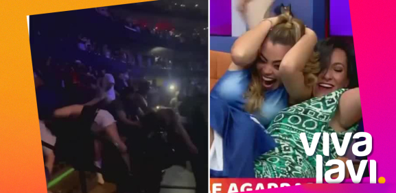 Mujeres se agarran a golpes durante concierto de Bad Bunny