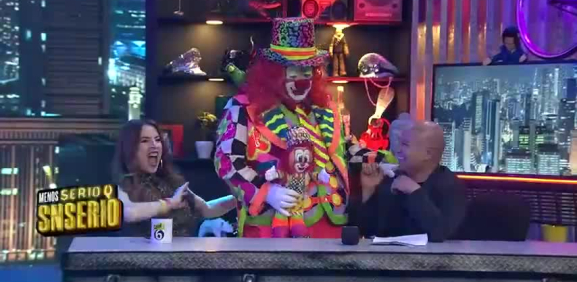 El payaso Cupy llegó con todo