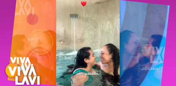 Michelle Rodríguez comparte apasionado beso con su novia en la alberca