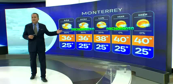 Abimael Salas nos da el pronóstico del tiempo para el fin de semana en Monterrey este viernes 07 de junio de 2024.