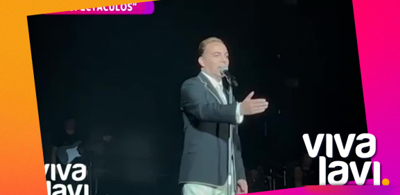 Cristian Castro huye de la prensa tras concierto con Yuri