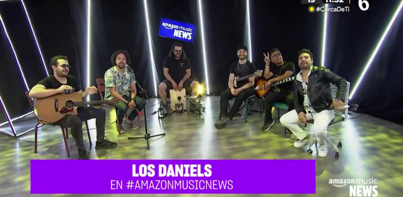 'Los Daniels' en exclusiva para Amazon Music News