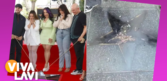 Vandalizan por segunda ocasión la estrella de Jenni Rivera