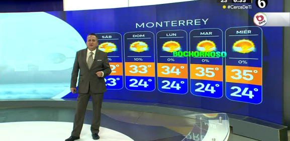 Abimael Salas nos da el pronóstico del tiempo en Monterrey para este viernes 12 de julio de 2024.