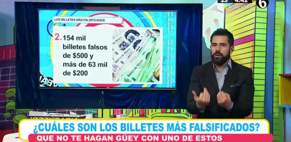 Conoce que denominación falsifican más y como detectarlos a tiempo.