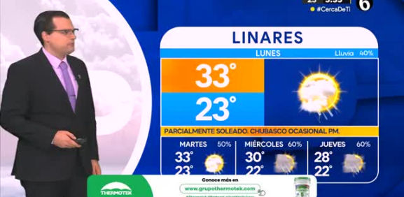 Nelson Valdez nos da el pronóstico del tiempo en Monterrey para este lunes 22 de julio de 2024.