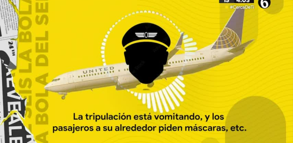 Este vuelo está en aprietos por esta situación