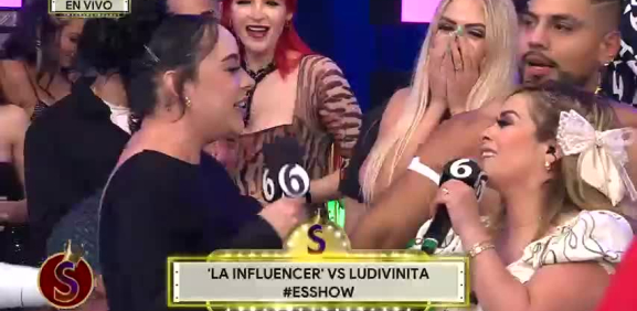 En pleno programa las chicas se dan con todo y desata la 'ira' de Ludivinita