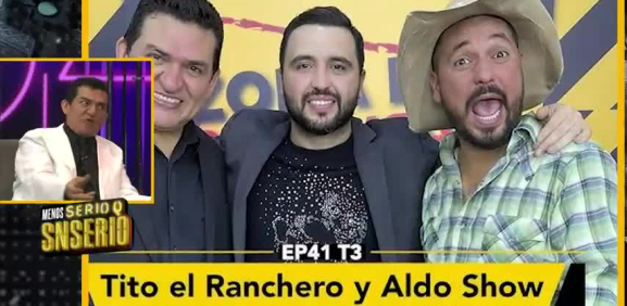 El famoso comediante habla de como es el ambiente de la comedia