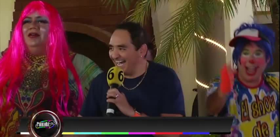 Se rumora que el luchador hizo de las suyas en el programa