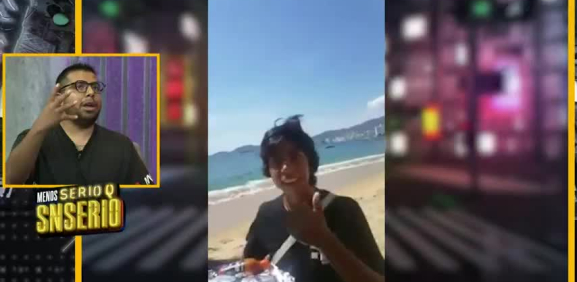 El chico no se dio cuenta cuando se hizo viral